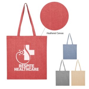 #3211 Harlow Heathered Tote Bag