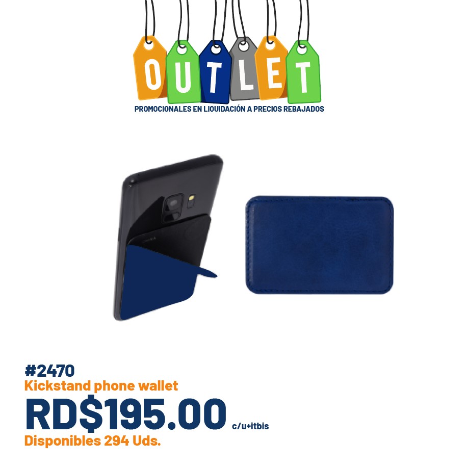 #2470 Kickstand Phone Wallet