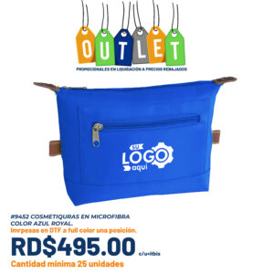 #9452 Cosmetiquras en microfibra